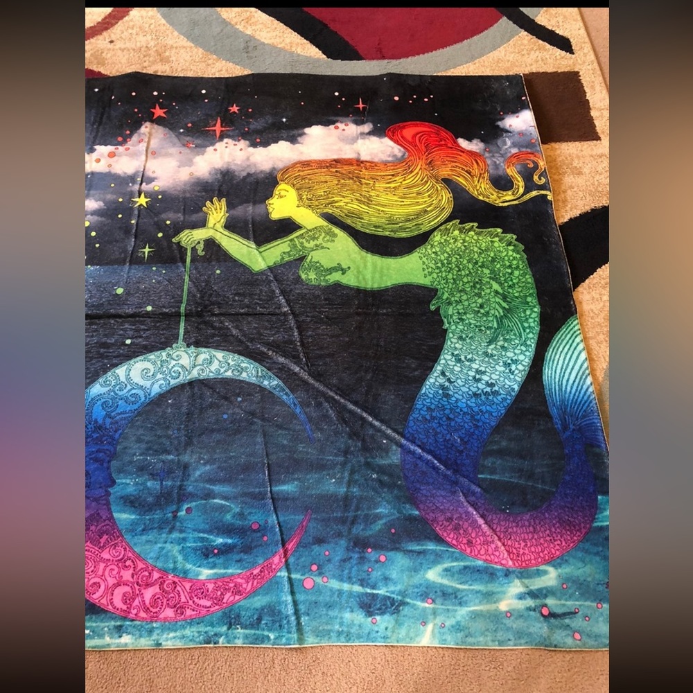 Mermaid Area Rug - Picture 3 of 5